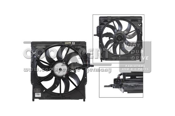 BBR Automotive 001-10-26750 Hub, engine cooling fan wheel 0011026750