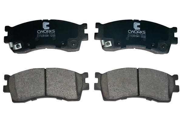 CWORKS C11CR1041 Brake Pad Set, disc brake C11CR1041