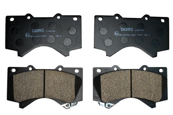 CWORKS C11NR0005 Brake Pad Set, disc brake C11NR0005