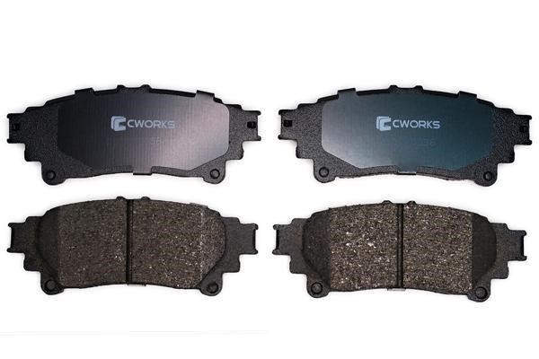 CWORKS C12CR0058 Brake Pad Set, disc brake C12CR0058