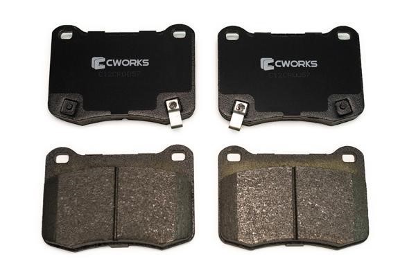 CWORKS C12CR0057 Brake Pad Set, disc brake C12CR0057