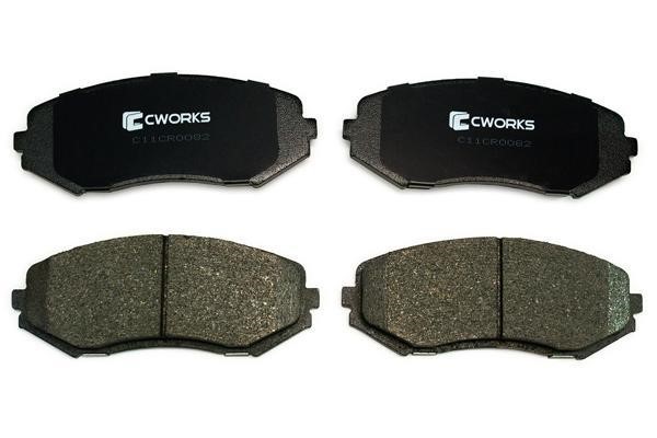 CWORKS C11CR0082 Brake Pad Set, disc brake C11CR0082