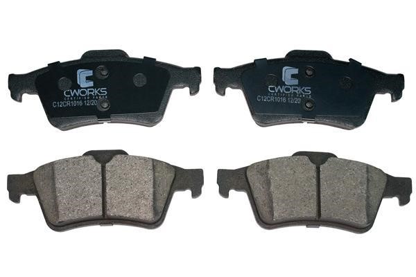 CWORKS C12CR1016 Brake Pad Set, disc brake C12CR1016