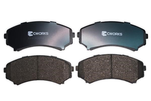 CWORKS C11CR0052 Brake Pad Set, disc brake C11CR0052