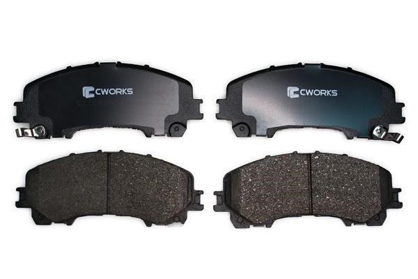 CWORKS C11CR0054 Brake Pad Set, disc brake C11CR0054