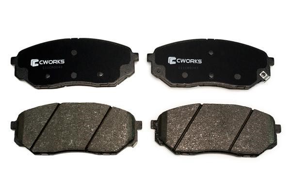 CWORKS C11CR0043 Brake Pad Set, disc brake C11CR0043