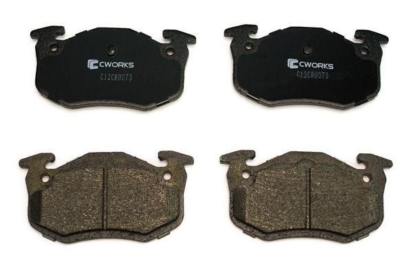 CWORKS C12CR0073 Brake Pad Set, disc brake C12CR0073