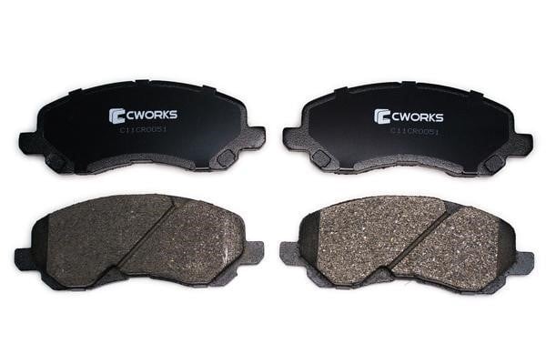 CWORKS C11CR0051 Brake Pad Set, disc brake C11CR0051