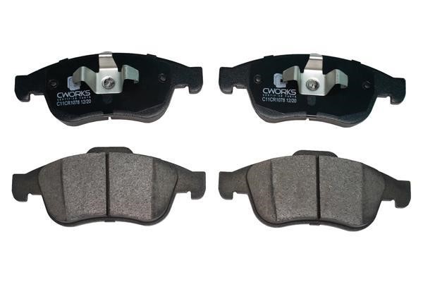 CWORKS C11CR1078 Brake Pad Set, disc brake C11CR1078