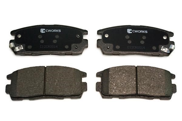 CWORKS C12CR0014 Brake Pad Set, disc brake C12CR0014