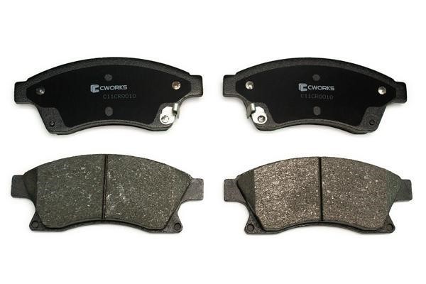 CWORKS C11CR0010 Brake Pad Set, disc brake C11CR0010