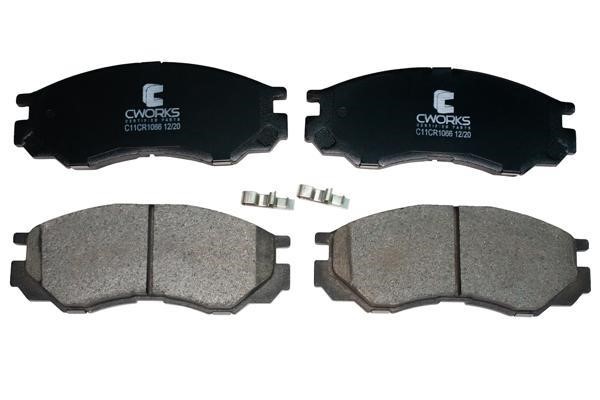 CWORKS C11CR1066 Brake Pad Set, disc brake C11CR1066