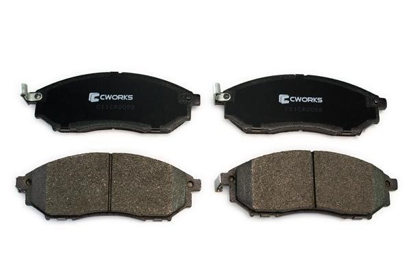 CWORKS C11CR0058 Brake Pad Set, disc brake C11CR0058