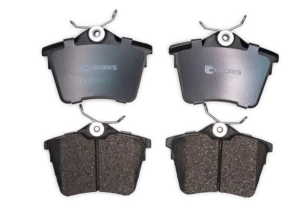 CWORKS C12CR0071 Brake Pad Set, disc brake C12CR0071