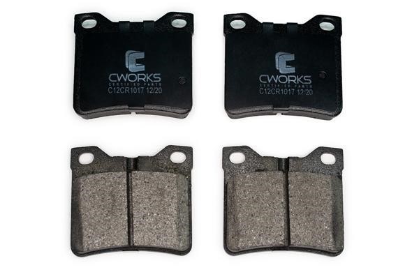 CWORKS C12CR1017 Brake Pad Set, disc brake C12CR1017