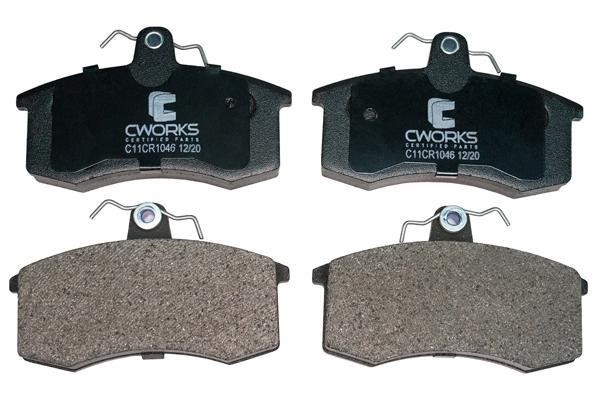 CWORKS C11CR1046 Brake Pad Set, disc brake C11CR1046