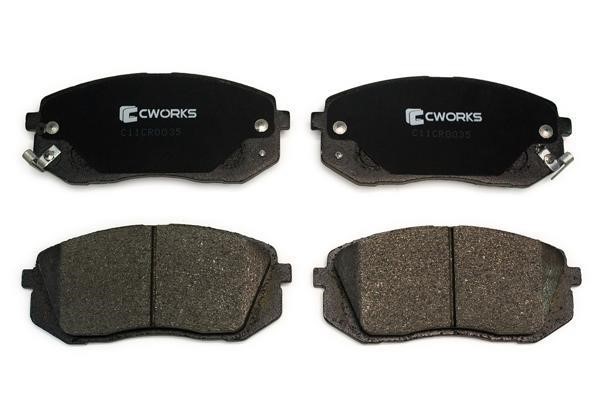 CWORKS C11CR0035 Brake Pad Set, disc brake C11CR0035