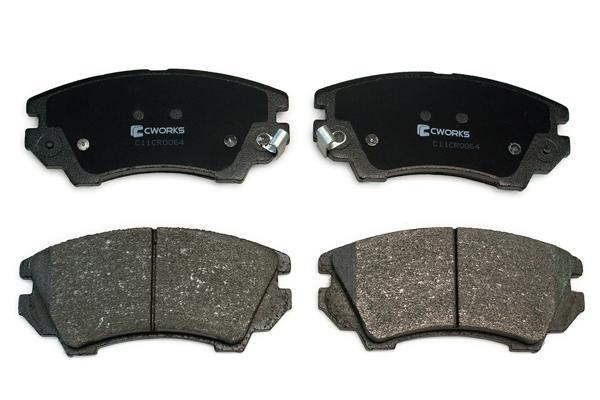 CWORKS C11CR0064 Brake Pad Set, disc brake C11CR0064