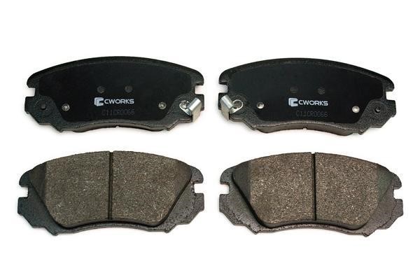 CWORKS C11CR0066 Brake Pad Set, disc brake C11CR0066