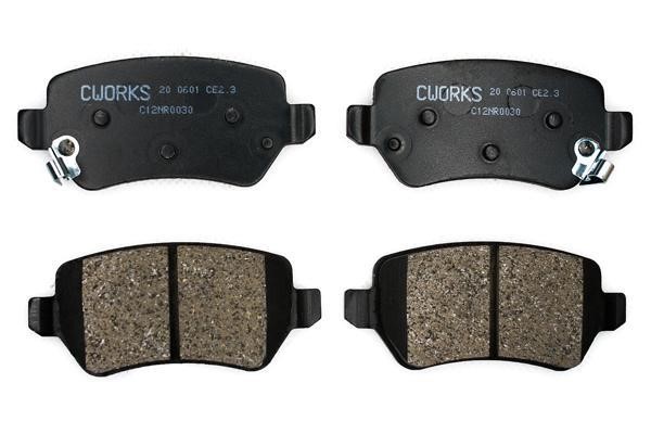 CWORKS C12NR0030 Brake Pad Set, disc brake C12NR0030