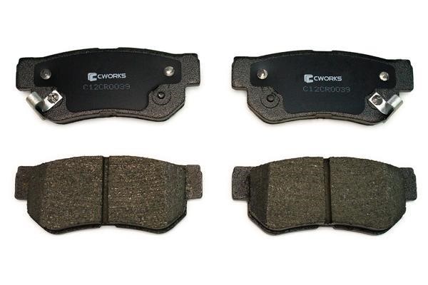 CWORKS C12CR0039 Brake Pad Set, disc brake C12CR0039