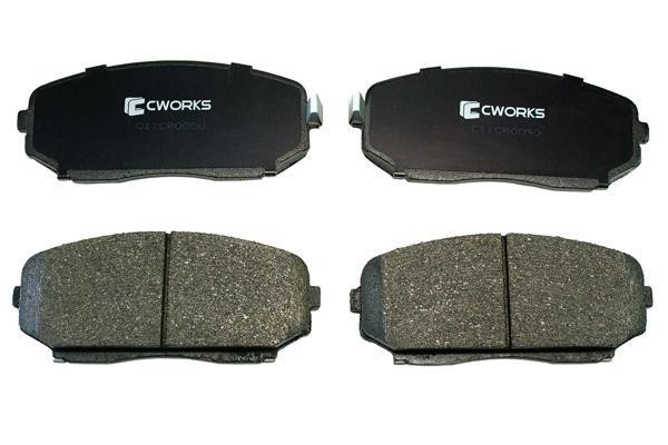 CWORKS C11CR0050 Brake Pad Set, disc brake C11CR0050