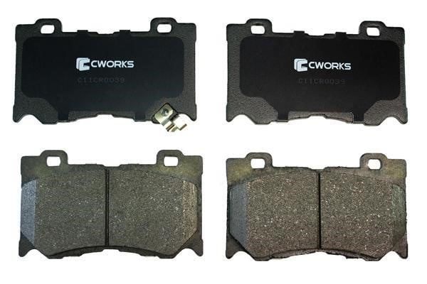 CWORKS C11CR0039 Brake Pad Set, disc brake C11CR0039