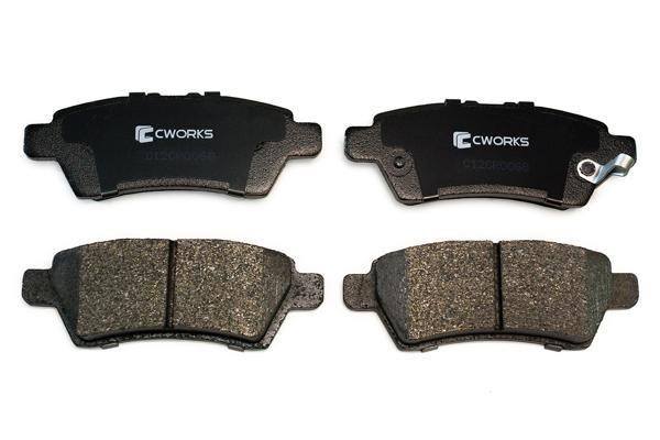 CWORKS C12CR0068 Brake Pad Set, disc brake C12CR0068