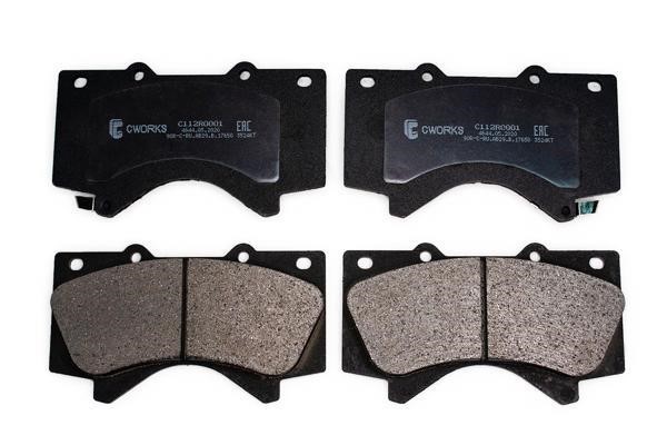 CWORKS C112R0001 Brake Pad Set, disc brake C112R0001