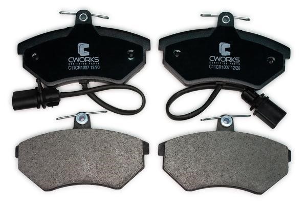 CWORKS C11CR1007 Brake Pad Set, disc brake C11CR1007