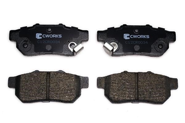 CWORKS C12CR0034 Brake Pad Set, disc brake C12CR0034