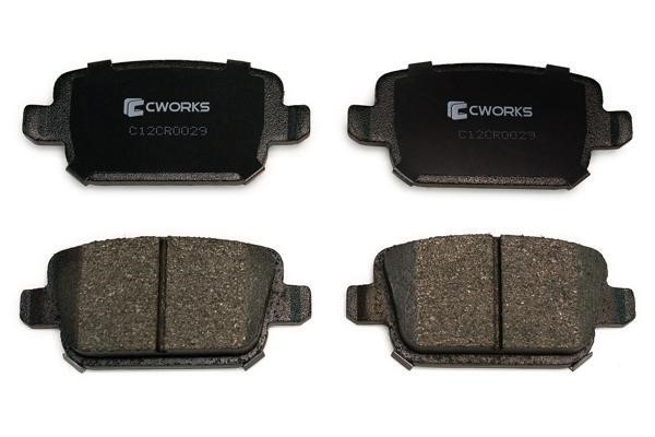CWORKS C12CR0029 Brake Pad Set, disc brake C12CR0029