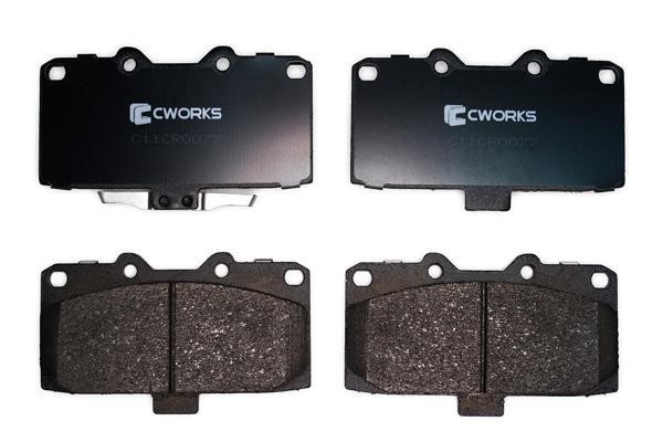 CWORKS C11CR0077 Brake Pad Set, disc brake C11CR0077