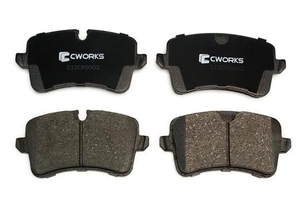CWORKS C12CR0002 Brake Pad Set, disc brake C12CR0002