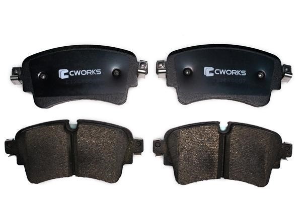 CWORKS C12CR0007 Brake Pad Set, disc brake C12CR0007