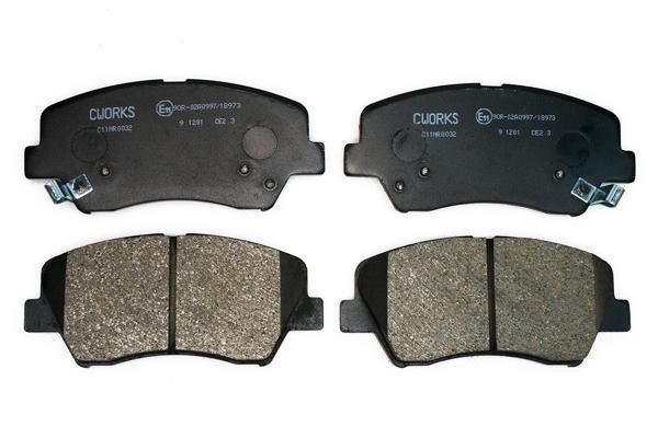 CWORKS C11NR0032 Brake Pad Set, disc brake C11NR0032