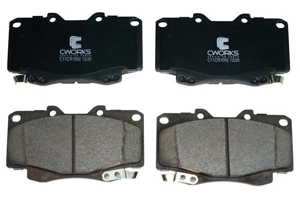 CWORKS C11CR1092 Brake Pad Set, disc brake C11CR1092