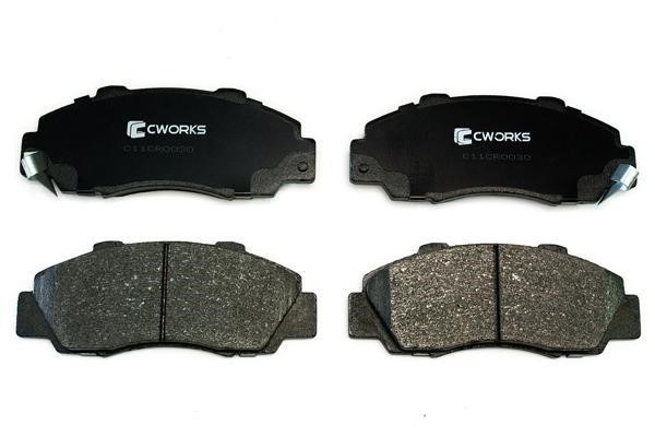 CWORKS C11CR0030 Brake Pad Set, disc brake C11CR0030
