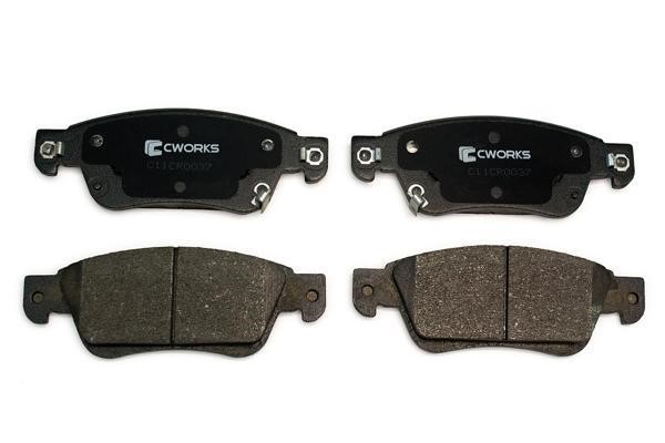 CWORKS C11CR0037 Brake Pad Set, disc brake C11CR0037