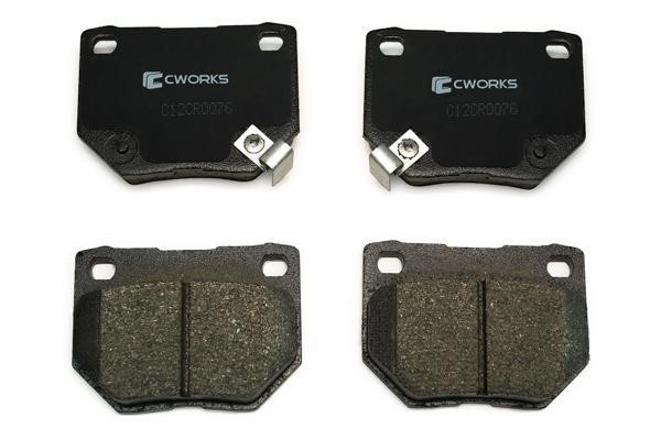 CWORKS C12CR0076 Brake Pad Set, disc brake C12CR0076