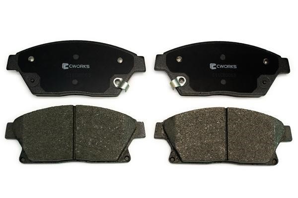 CWORKS C11CR0063 Brake Pad Set, disc brake C11CR0063