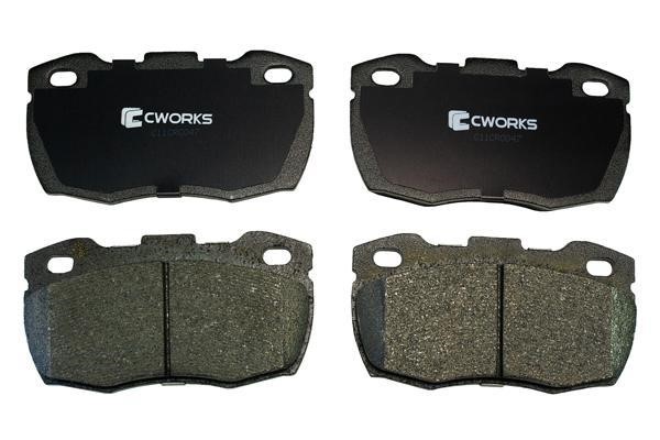 CWORKS C11CR0047 Brake Pad Set, disc brake C11CR0047