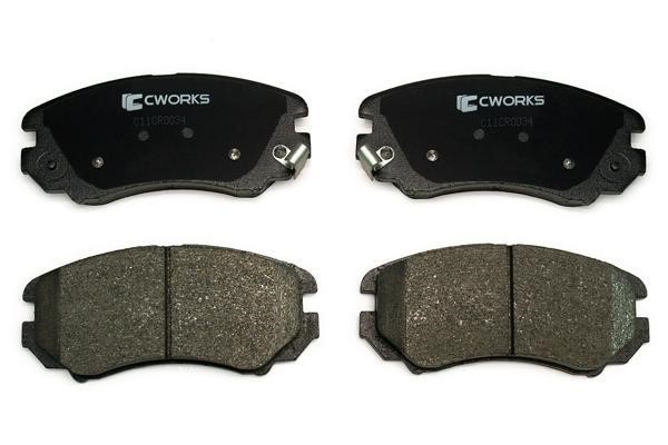CWORKS C11CR0034 Brake Pad Set, disc brake C11CR0034