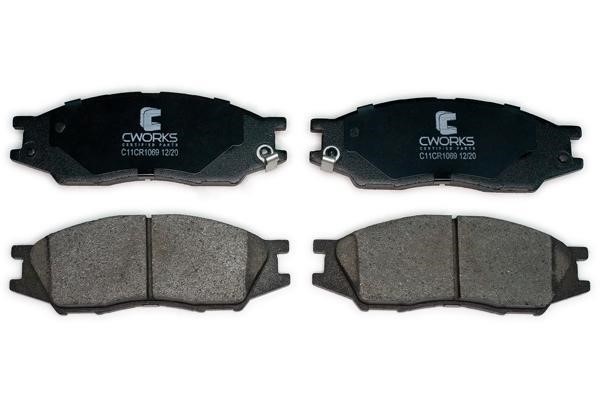 CWORKS C11CR1069 Brake Pad Set, disc brake C11CR1069