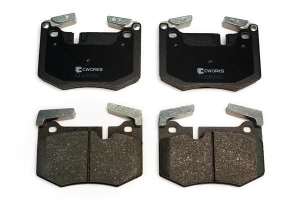 CWORKS C12CR0001 Brake Pad Set, disc brake C12CR0001