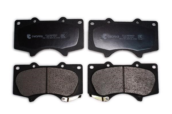CWORKS C112R0003 Brake Pad Set, disc brake C112R0003