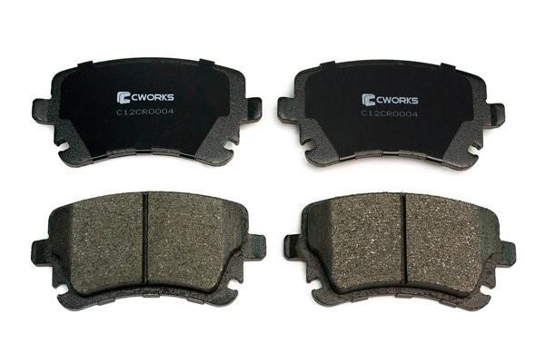 CWORKS C12CR0004 Brake Pad Set, disc brake C12CR0004