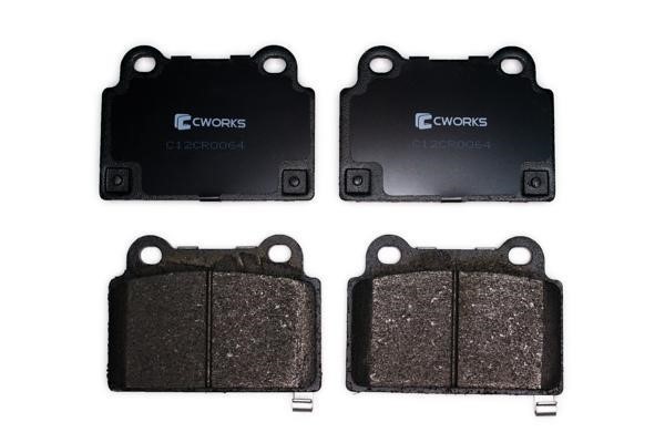 CWORKS C12CR0064 Brake Pad Set, disc brake C12CR0064