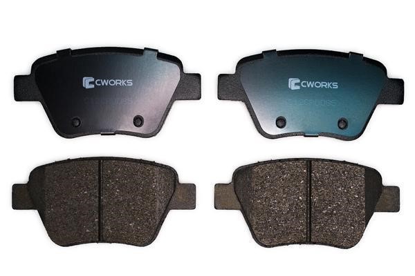 CWORKS C12CR0085 Brake Pad Set, disc brake C12CR0085