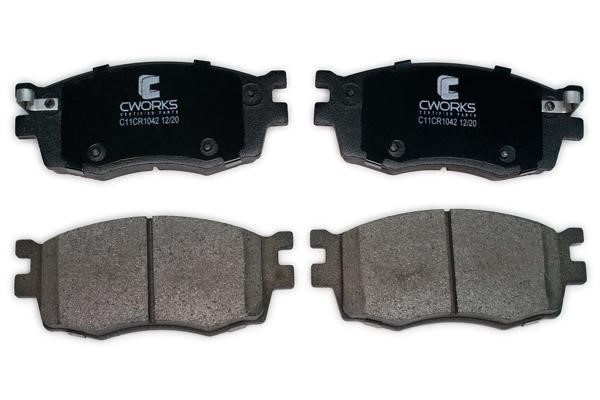 CWORKS C11CR1042 Brake Pad Set, disc brake C11CR1042